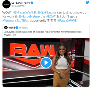 Lana è infuriata con la WWE per averla snobbata sulle opportunità titolate