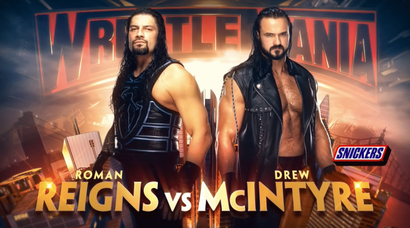 Risultati immagini per drew mcintyre vs roman reigns promo