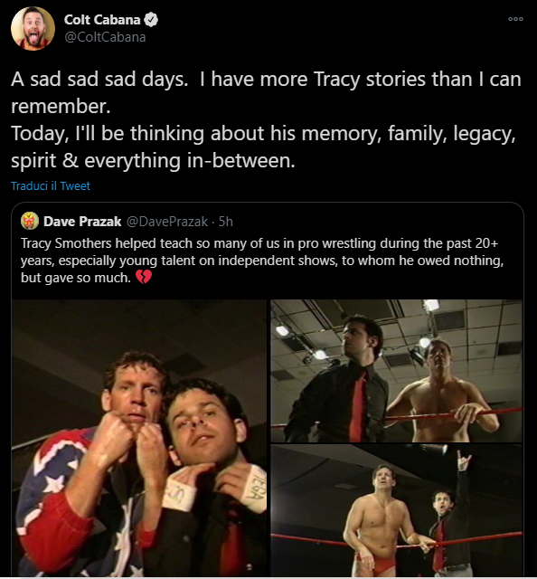 Tracy Smothers: le reazioni del mondo del wrestling alla sua scomparsa