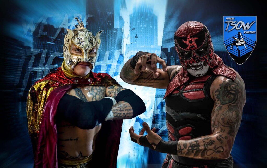 Lucha Brothers vincono il Reach for the Sky Ladder Match