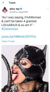 Zelina Vega su OnlyFans: in vendita le sue foto da Catwoman