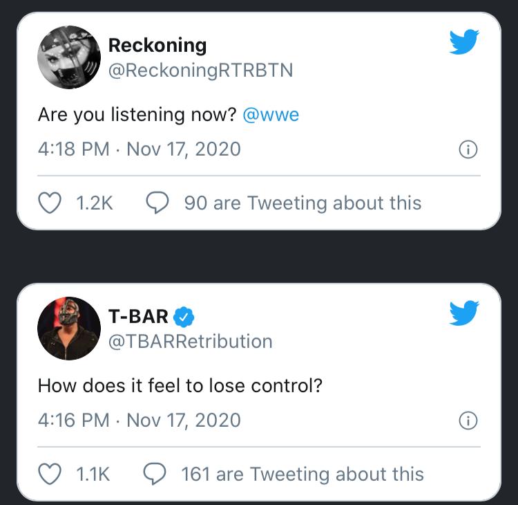 RETRIBUTION ha preso il controllo dell’account Twitter della WWE