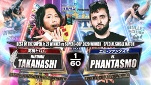 Hiromu Takahashi vs El Phantasmo