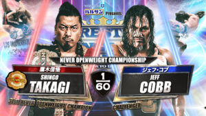 Shingo Takagi vs Jeff Cobb