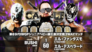 NJPW Castle Attack Day 1 & Day 2 - Anteprima NJPW Castle Attack - BUSHI vs ELP vs El Desperado