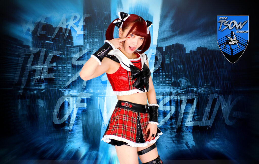 Maki Itoh ha lottato a AEW Revolution 2021