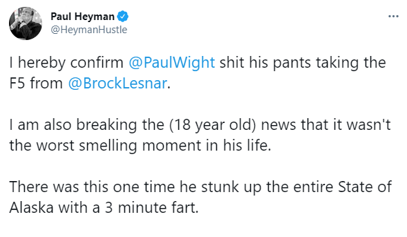 Paul Wight racconta un imbarazzante episodio sul ring