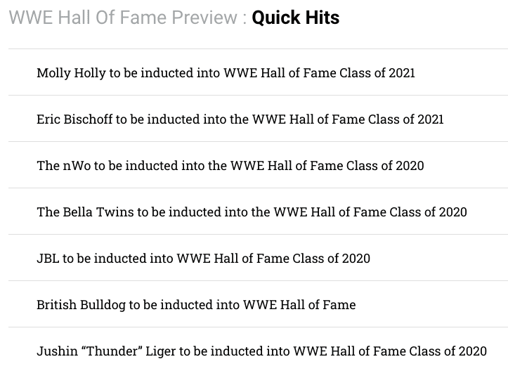 Batista fuori dalla WWE Hall Of Fame?