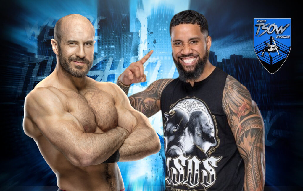 Cesaro vs Jey Uso: interessante statistica sul match