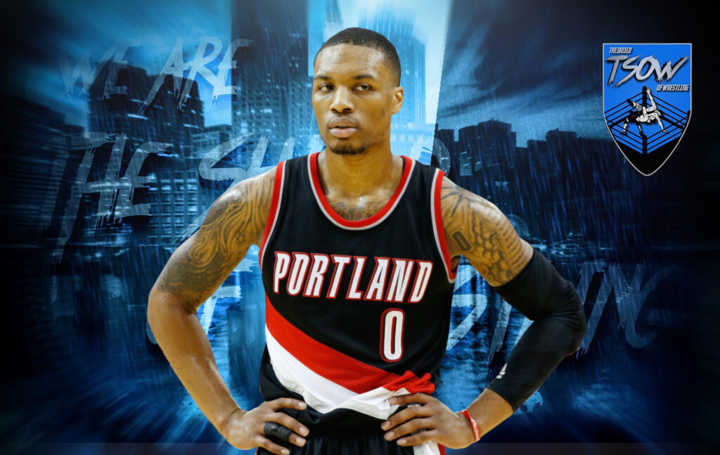 Damian Lillard sarà in WWE 2K Battlegrounds