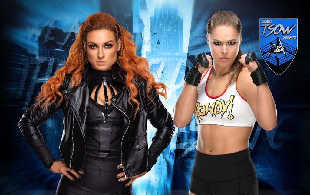 Becky Lynch sfida Ronda Rousey su Twitter