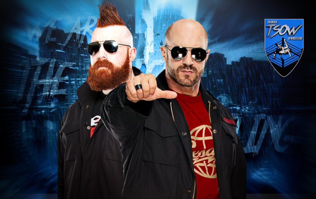 Sheamus e Cesaro: angle calcistico al Live Event in UK