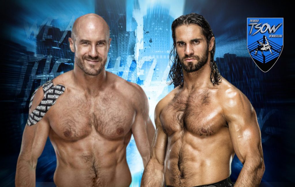 Seth Rollins batte Cesaro a Hell in a Cell 2021