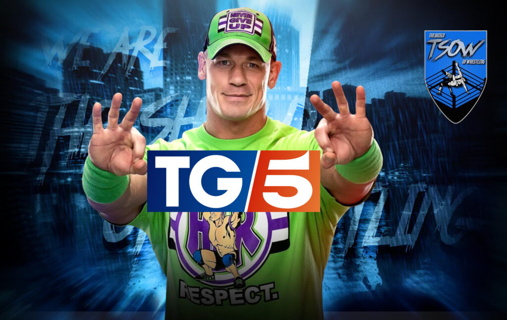John Cena: incredibile gaffe del TG5