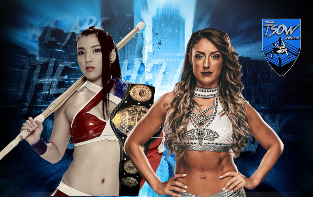 Britt Baker ha sconfitto Hikaru Shida a Double or Nothing