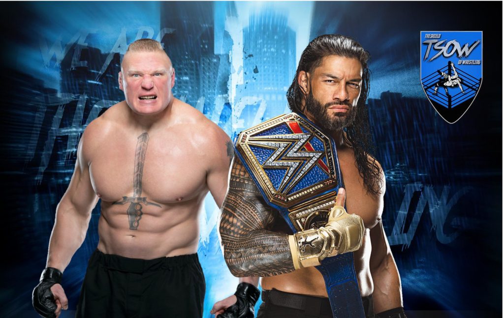 Brock Lesnar vs Roman Reigns: i piani originali della WWE