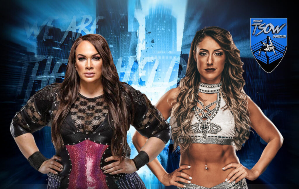 Nia Jax: la WWE posta un video del suo match con Britt Baker