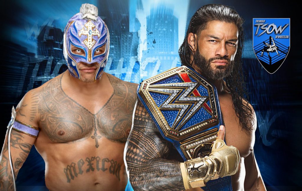 Roman Reigns vs Rey Mysterio: perché è stato spostato?