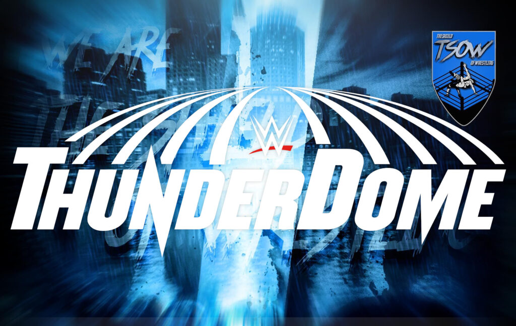WWE ThunderDome: rubata una cintura titolata dall'arena