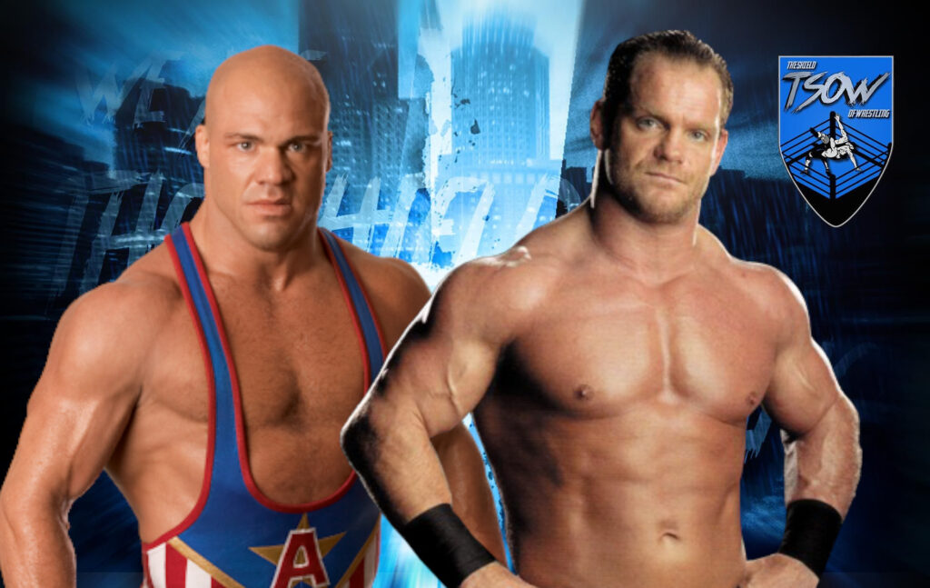 Chris Benoit e Kurt Angle misero paura a Steve Austin
