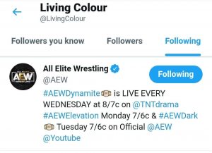 CM Punk: i Living Colour seguono la AEW su Twitter