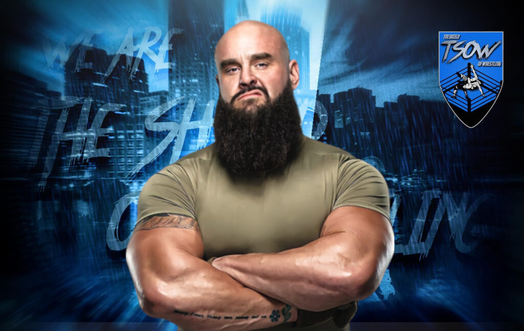 Braun Strowman si complimenta con Omos dopo WWE CJ