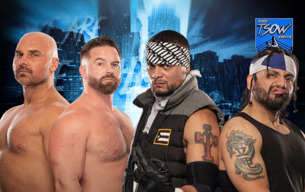 Santana e Ortiz battono gli FTR a AEW Dynamite