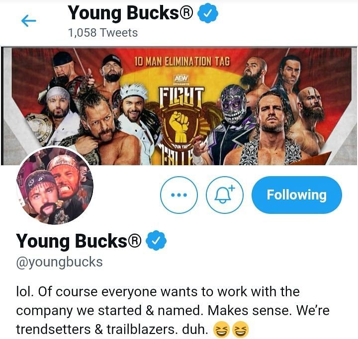 Young Bucks: tutti vogliono lavorare per noi