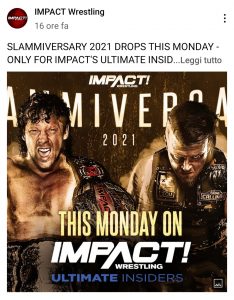 Slammiversary 2021: il PPV sarà disponibile su YouTube solo agli abbonati