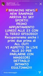 AEW Rampage arriva in Italia: sarà su SKY Sport!