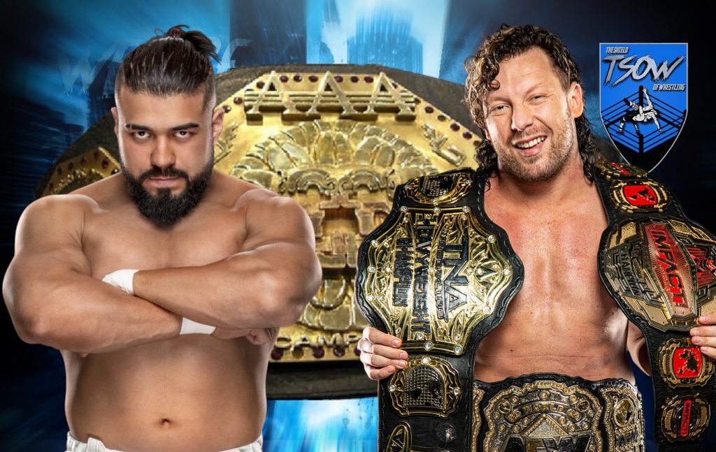 Kenny Omega avrebbe dovuto perdere il titolo contro Andrade