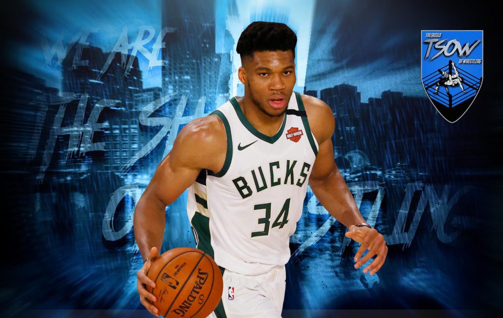 Giannis Antetokounmpo: omaggi a Stone Cold nella conferenza