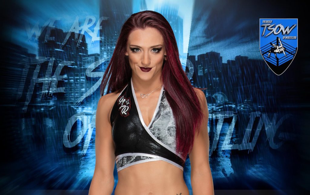 Kay Lee Ray è l'ultima componente del Team Shirai di NXT WarGames