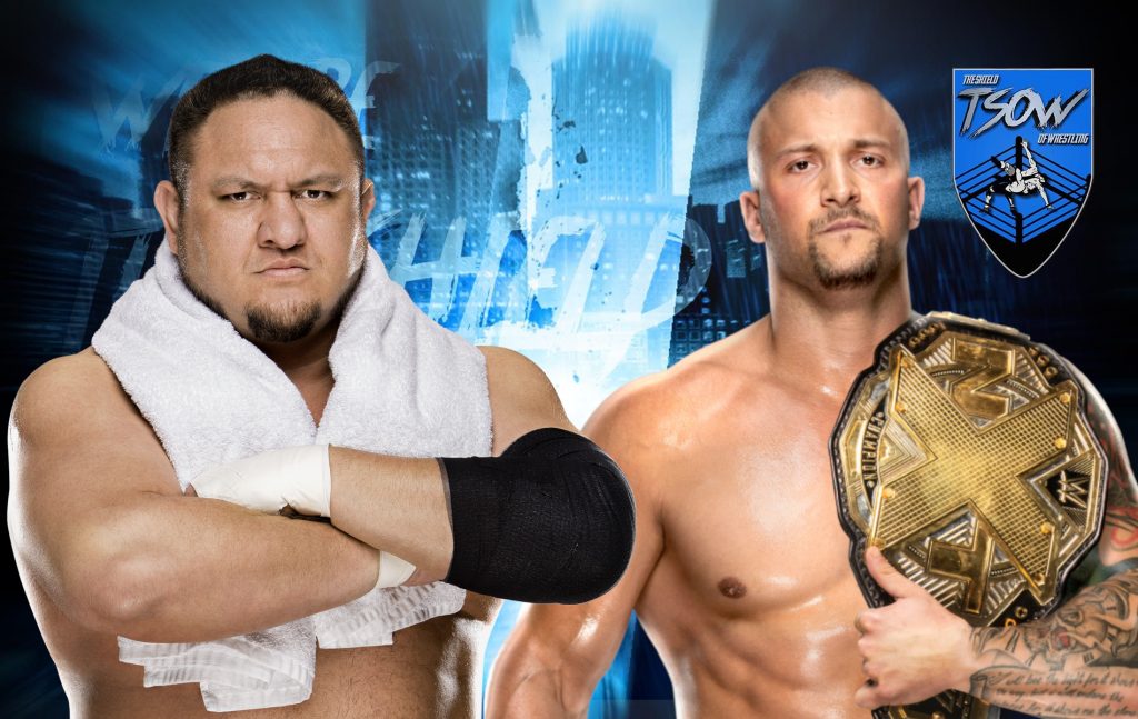 Samoa Joe e Karrion Kross: rissa nel backstage ad NXT