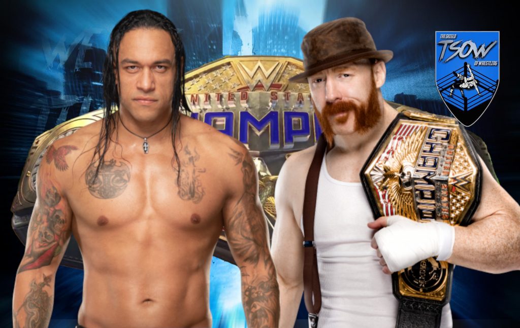 Damian Priest difende l'US Title contro Sheamus