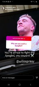 Will Ospreay e Francesco Akira: piccolo botta e risposta su Instagram