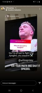 Will Ospreay e Francesco Akira: piccolo botta e risposta su Instagram