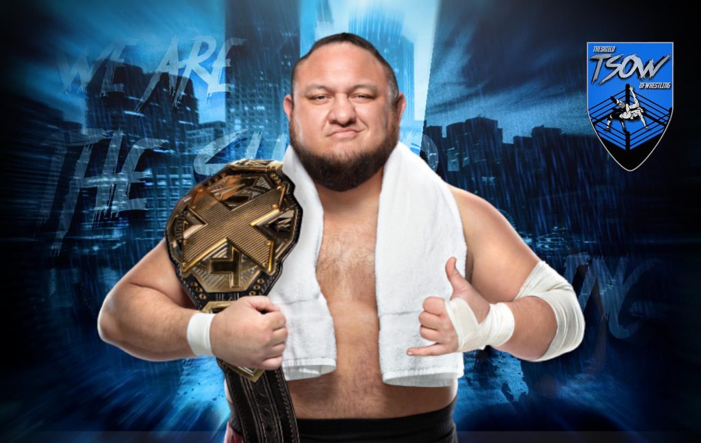 Samoa Joe: perché non è più NXT Champion?