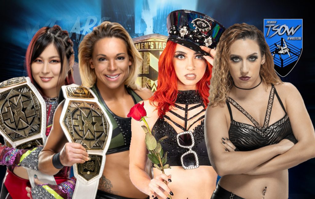 Io Shirai & Zoey Stark ancora NXT Women's Tag Team Champions