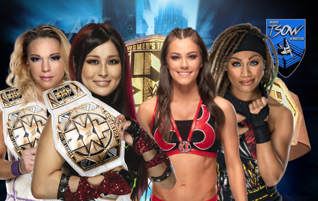 Io Shirai & Zoey Stark mantengono gli NXT Women's Tag Team Championships