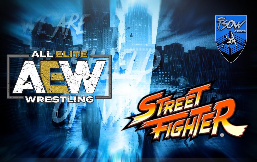 AEW: partnership con Street Fighter in vista del New York Comic Con