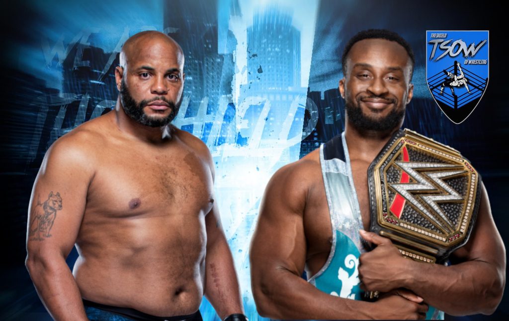 Big E incontra Daniel Cormier e riceve le sue congratulazioni