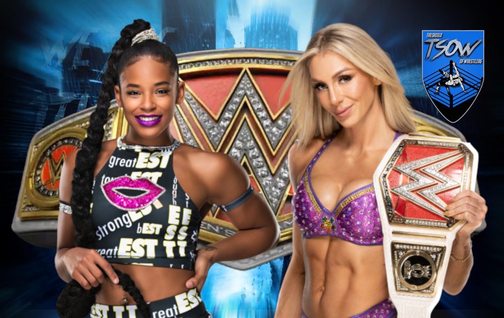 Bianca Belair sconfigge Charlotte Flair solo per squalifica