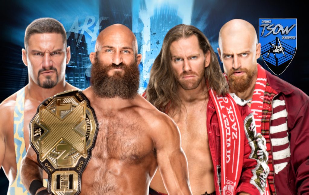 Tommaso Ciampa & Bron Breakker hanno sconfitto i Grizzled Young Veterans