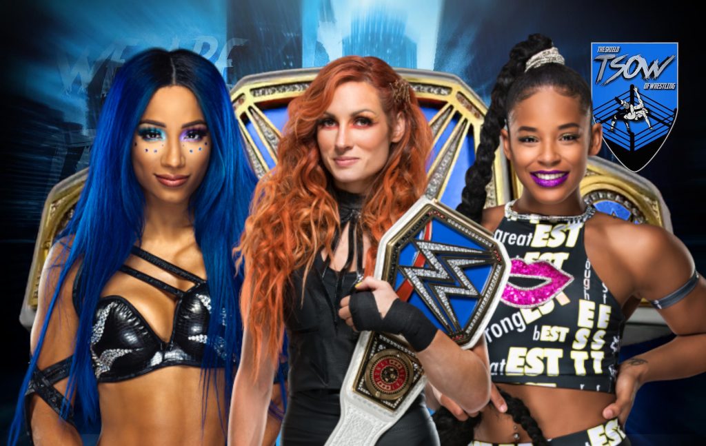 Becky Lynch affronterà Bianca Belair e Sasha Banks a Crown Jewel