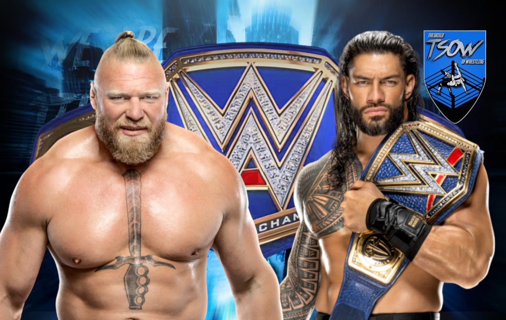 Roman Reigns vs Brock Lesnar è adesso un No DQ Match