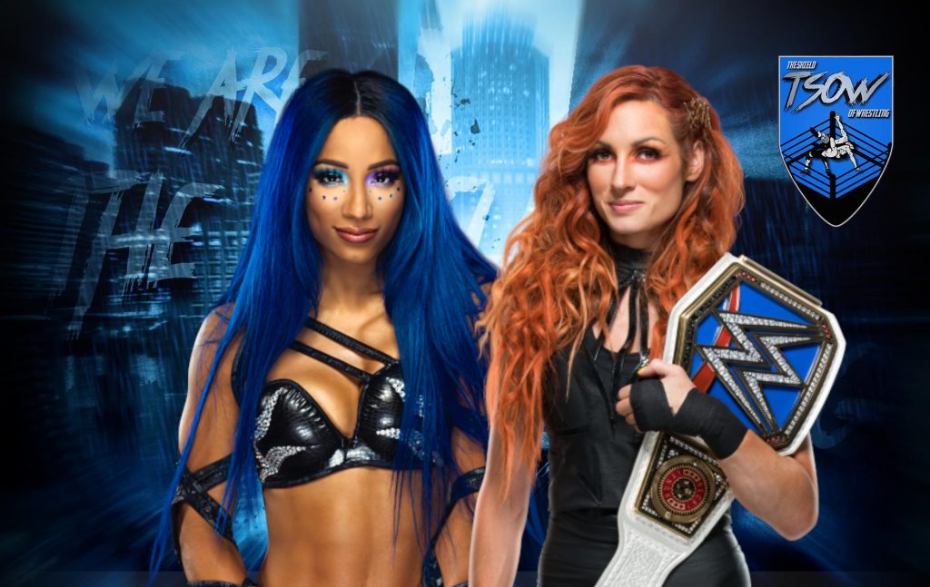 Becky Lynch ha sconfitto Sasha Banks a SmackDown