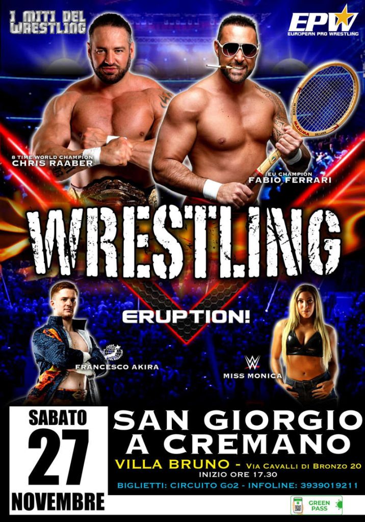 I Miti del Wrestling: annunciato nuovo show per novembre