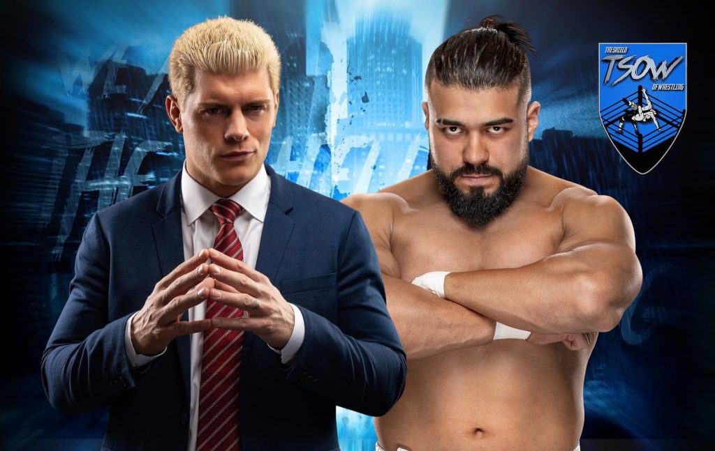 Cody Rhodes lancia un avviso a Andrade El idolo