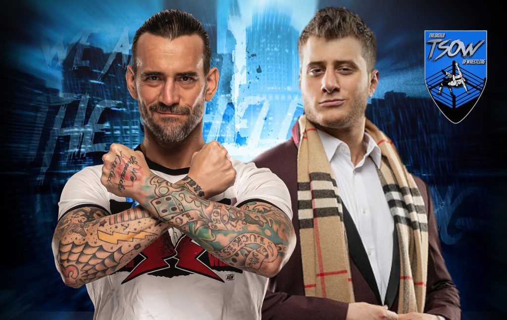 CM Punk entra con la theme song Miseria Cantare a Revolution